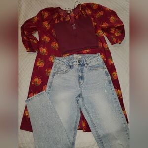 Maroon Outfit Bundle
